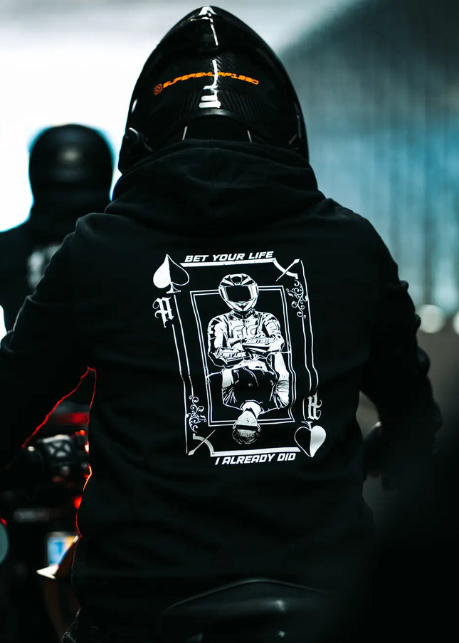 Bet your life hoodie