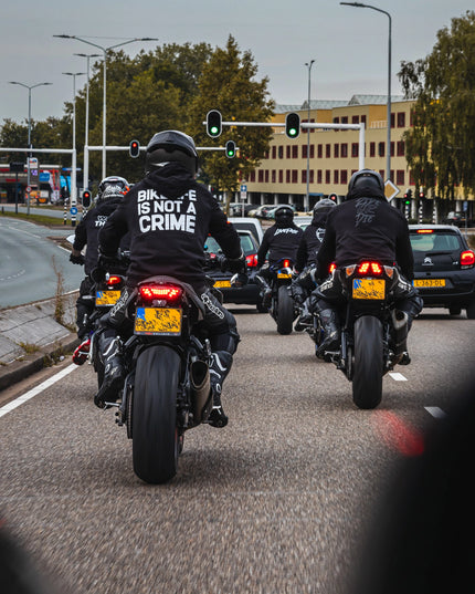 Bikelife is not a crime hoodie