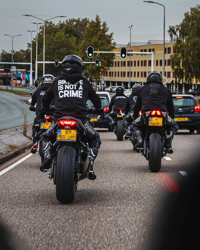 Bikelife is not a crime hoodie