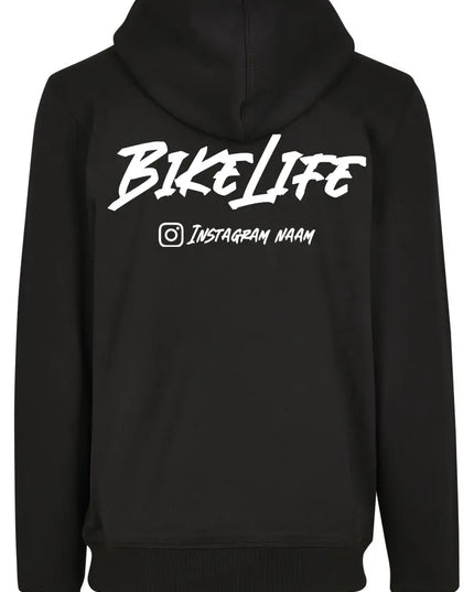 Bikelife hoodie +instagram name