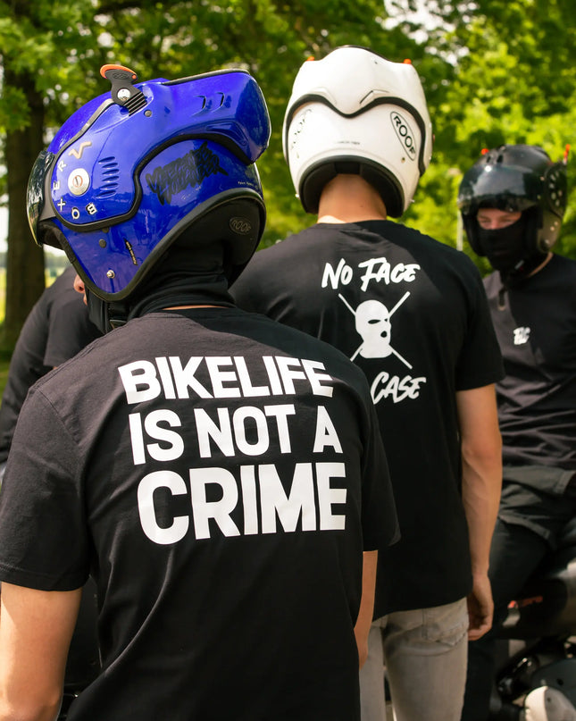 Bikelife is not a crime T-shirt +Instagram name