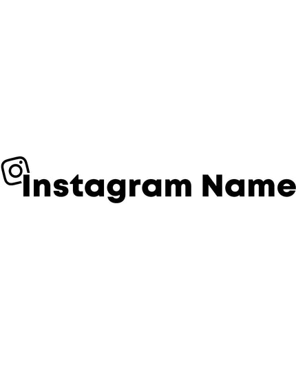 Instagram name sticker 2.0