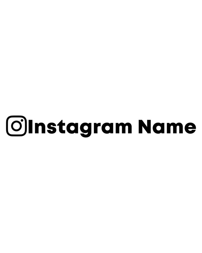 Instagram name sticker 1.0